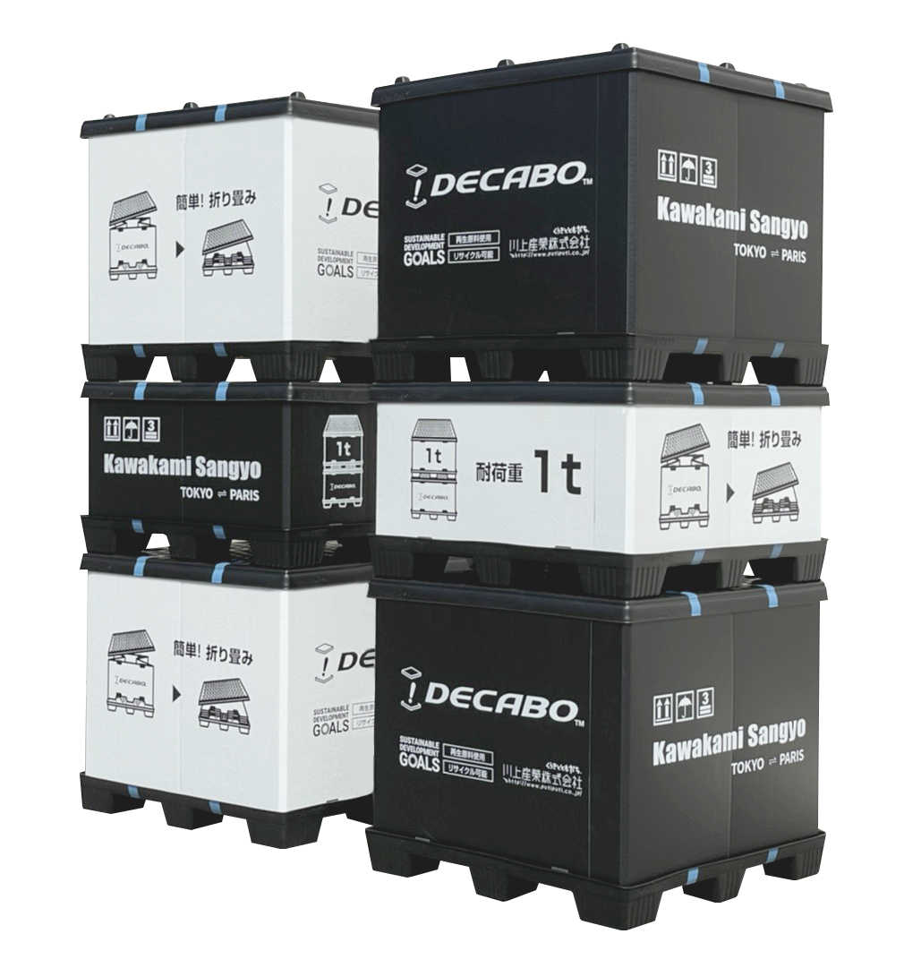 【航空業界向け】軽量大型スリーブコンテナ『DECABO』