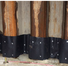 シートパイル抜き取り用シート『プラパールYY(黒）』