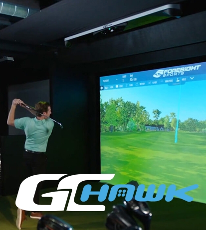 【ゴルフ弾道計測機】GCHawk（ジーシーホーク）天井設置型