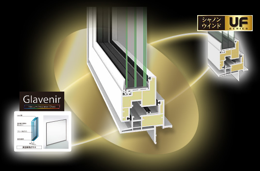 Vacuum Insulated Glass Resin Sash 