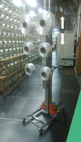 電動昇降式手動台車『クリール リフター』