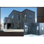 Metal exterior wall material "SF-BIRECT"