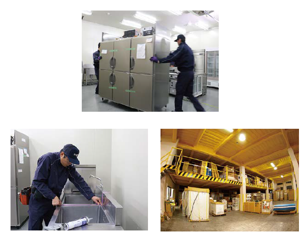 配送・設置・保管におけるBPOサービス