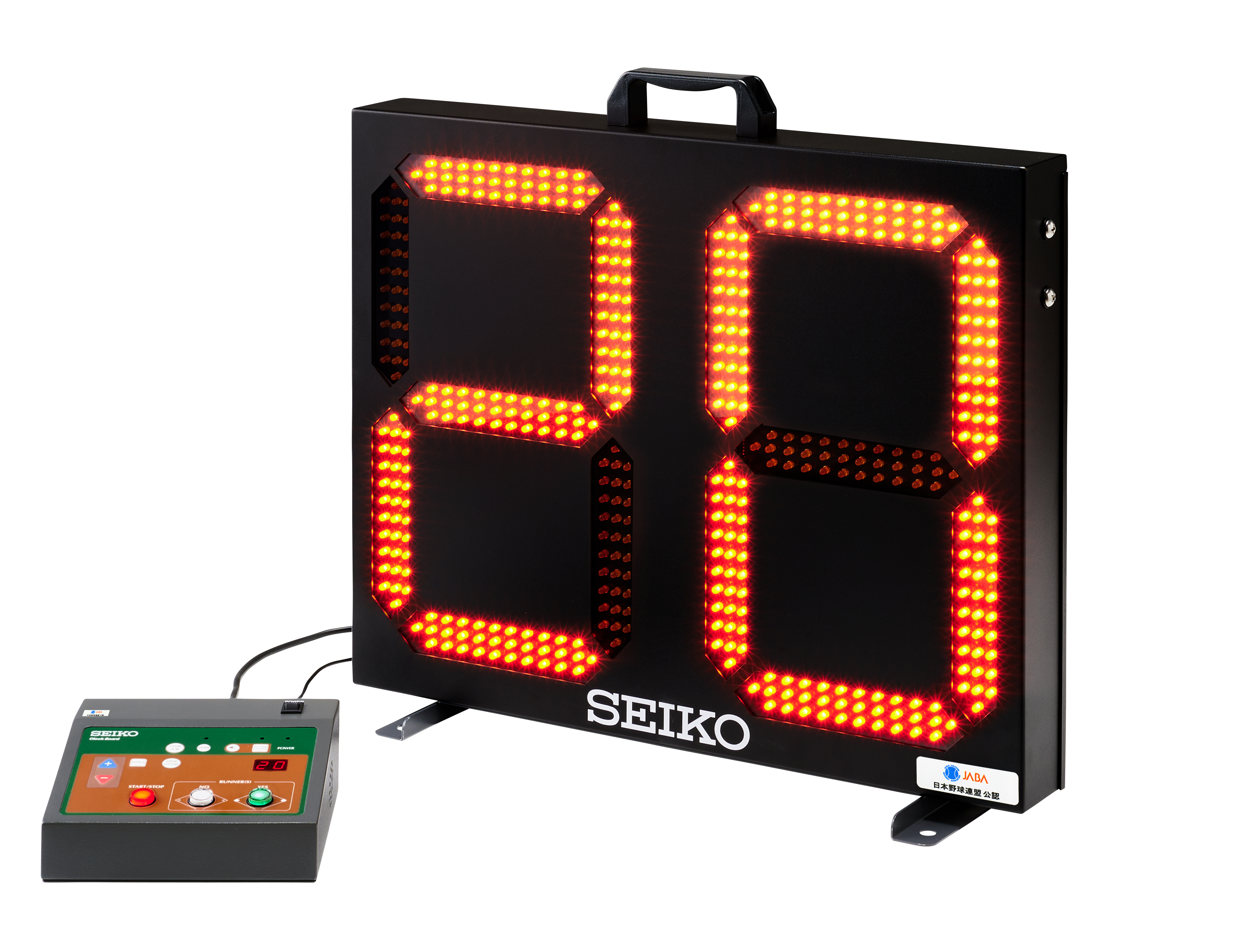 14桁 LED スコアボード 収納袋付き 図解説明書付き スポーツタイマー