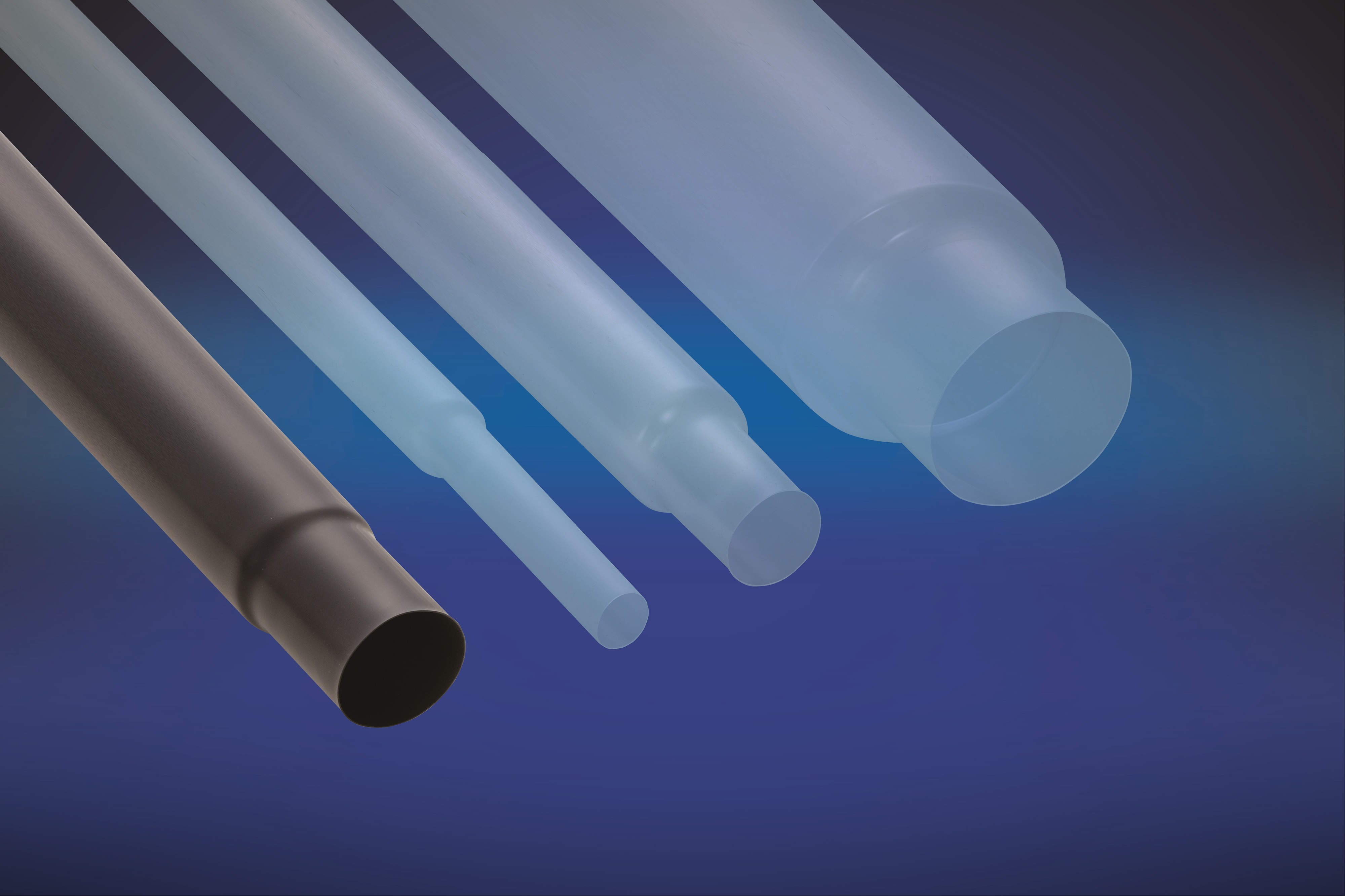 簡単にフッ素のカバーをローラーに被覆できる便利な収縮チューブ