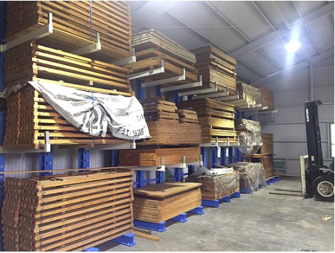 【固定バーラック事例】（株）榎戸材木店 様