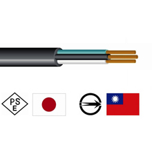 日本・台湾向けビニルキャブタイヤ丸形コード「VCTFシリーズ」