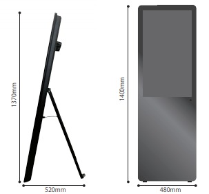 スタンド式デジタルサイネージ『XSTANDY-OD32』
