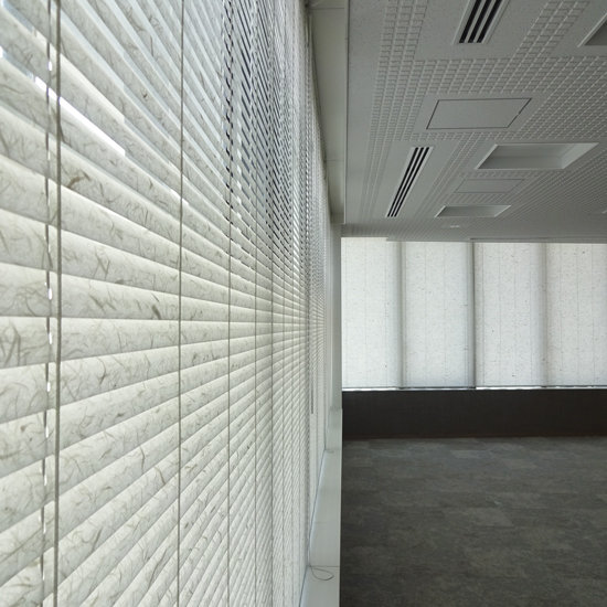 【施工事例：公共施設】障子のような柔らかな光。お悩み解決！