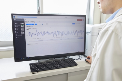 【活用事例】洗浄液温度の点検作業自動化【遠隔監視・メンテナンス】