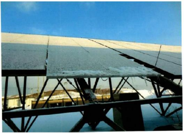 ソーラーパネルヒーター