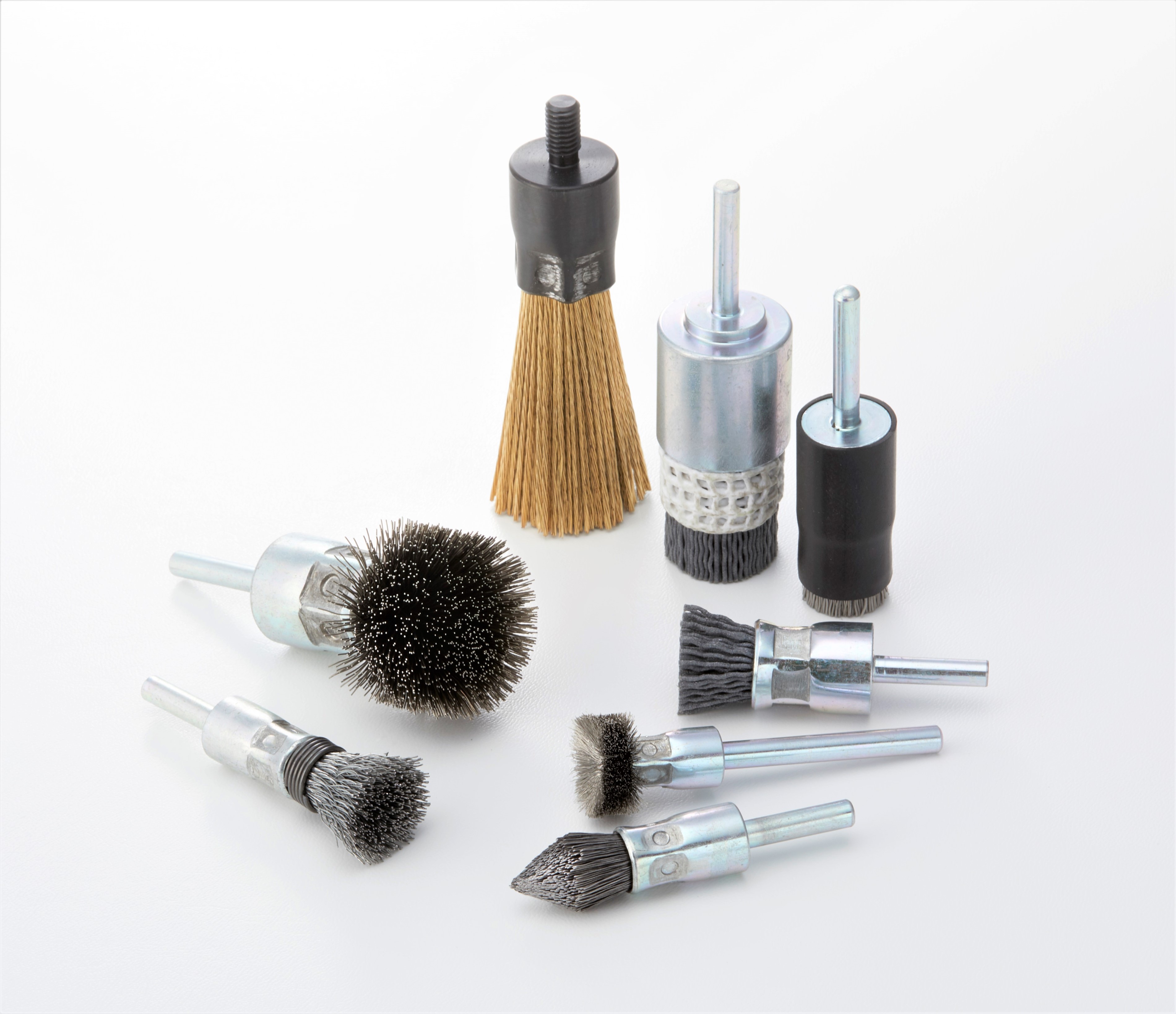 【電動工具・空気工具用】底磨き型ブラシ