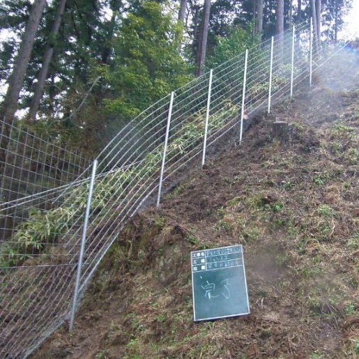 施工実績『獣害防止柵』滋賀県2010年