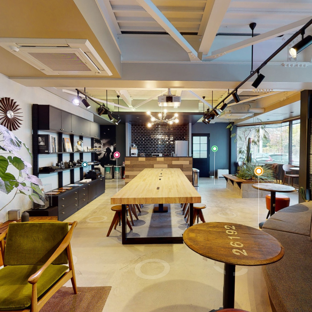 住宅、ショールーム、展示会などをMatterportでVR撮影