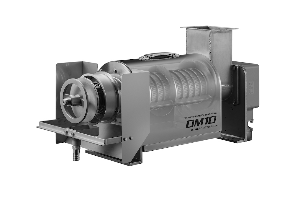スクリュープレス脱水機『DM10』