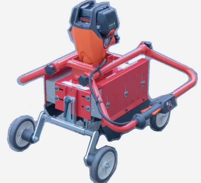 バッテリー高設栽培用管理機