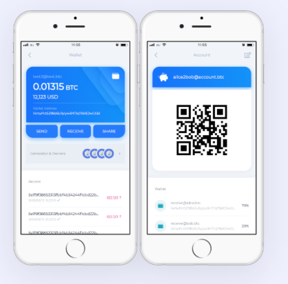 シェアリング仮想通貨ウォレットアプリ『PBウォレット』
