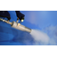 Snow-like dry ice simple generation device "Snow Horn"