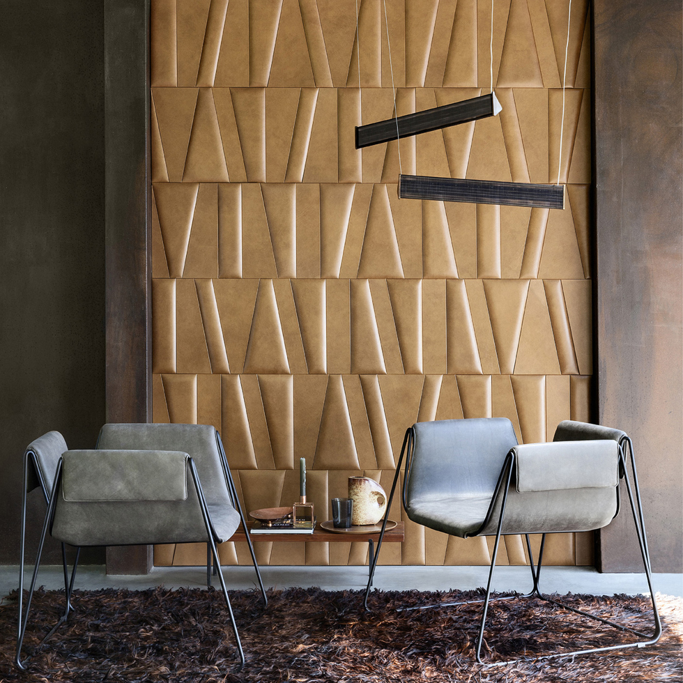 イタリア製レザーウォール「studioart」壁用