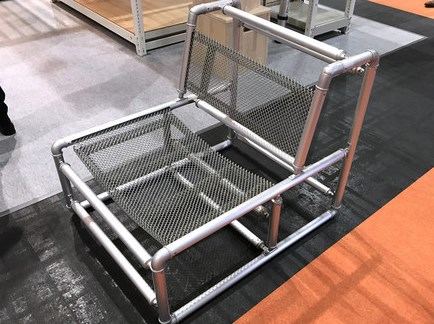 菱形金網 『ベンチ』