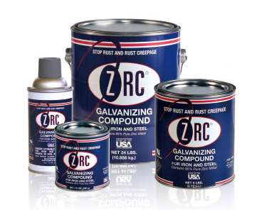 常温亜鉛めっき剤『Z.R.C.』防錆剤