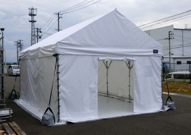 緊急用マルチシェルター | 大嘉産業 - Powered by イプロス