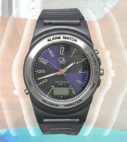 強力振動目覚まし腕時計『New Wake V』