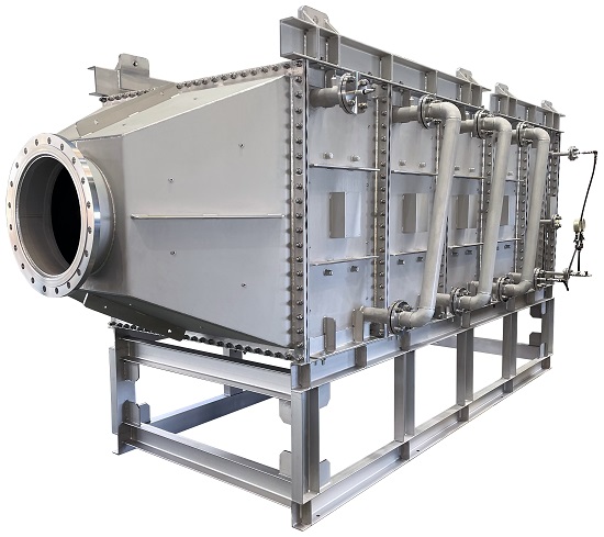 『ステンレス製フィンチューブ式熱交換器』※動画公開中