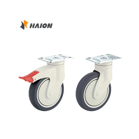 H66単輪・プレート取付【ハイオンキャスター】