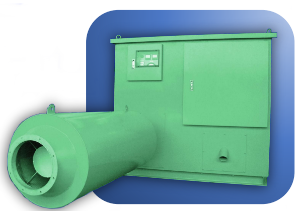 騒音対策型ターボブロワ