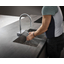 Aknoselect M81 Single Lever Kitchen Mixer Faucet Pull-Out