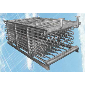 Field-assembled ice chiller with ice storage coil