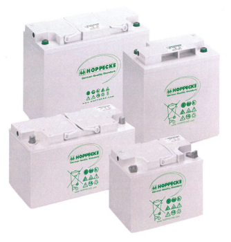 制御弁式鉛蓄電池「HOPPECKE trak bloc」