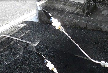 人工降雨用ノズル『レインカーテン』