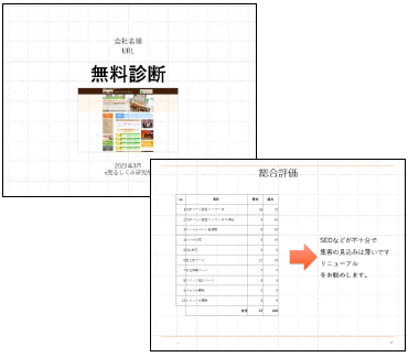 ホームページ無 料診断サービス