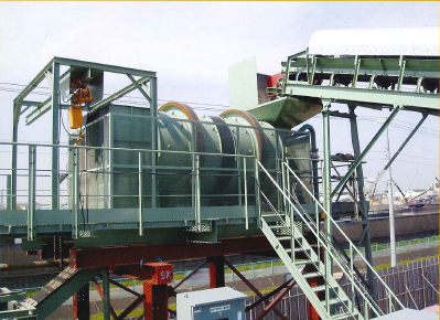 環境ソリューション　汚染土壌洗浄分級設備