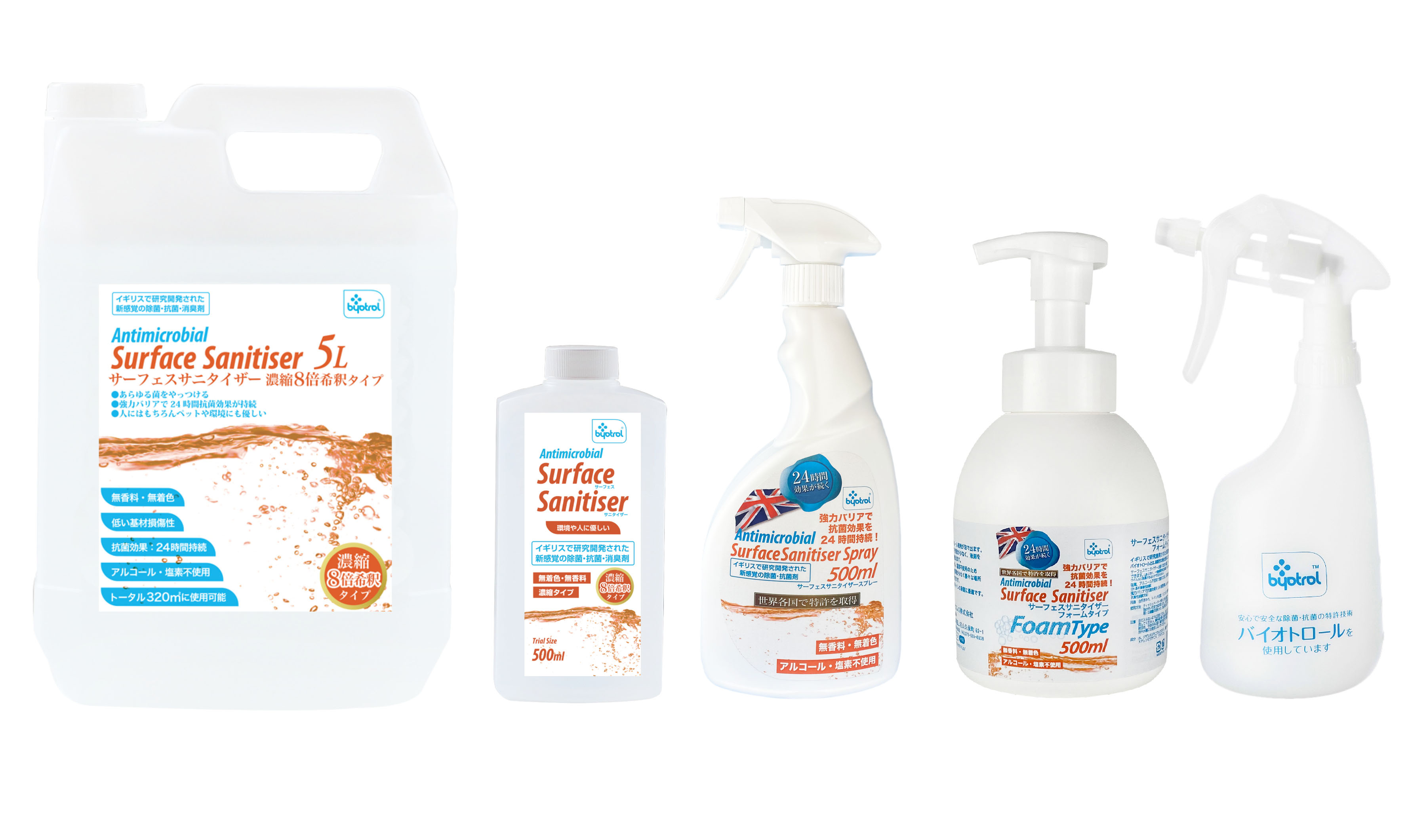 イギリス発の次世代除菌剤『バイオトロール』