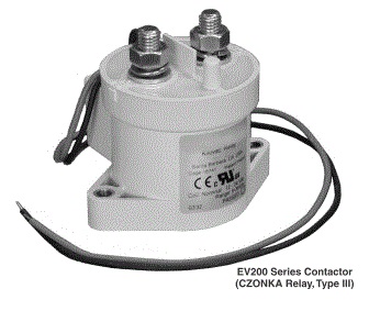 EV200 小型DC500Aコンタクタ―、シールドタイプ