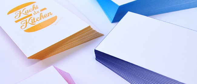 小口染め加工サービス