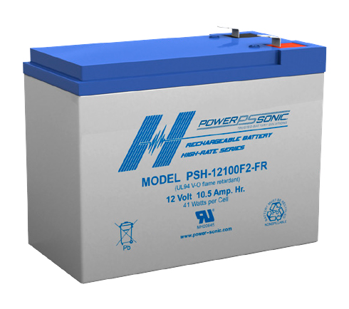 【高密度エネルギー】高耐衝撃性を持ち合わせた充電式密閉型鉛蓄電池