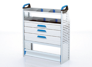 車載用整理棚『Sortimo(ソルティモ) BLOCK-E』