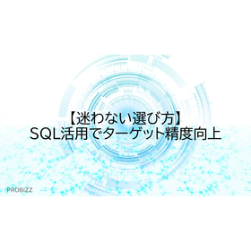 【迷わない選び方】SQL活用でターゲット精度向上