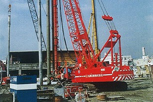 基礎杭埋設工法『セメントミルクケーシング工法』