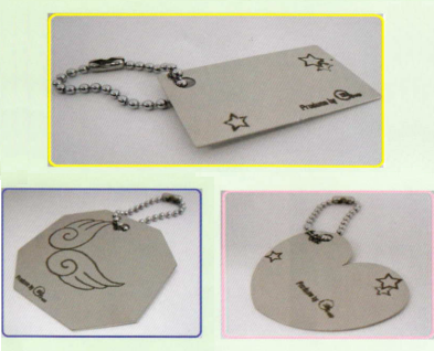 オリジナルステンレス製アクセサリー「ハッピーチャーム」