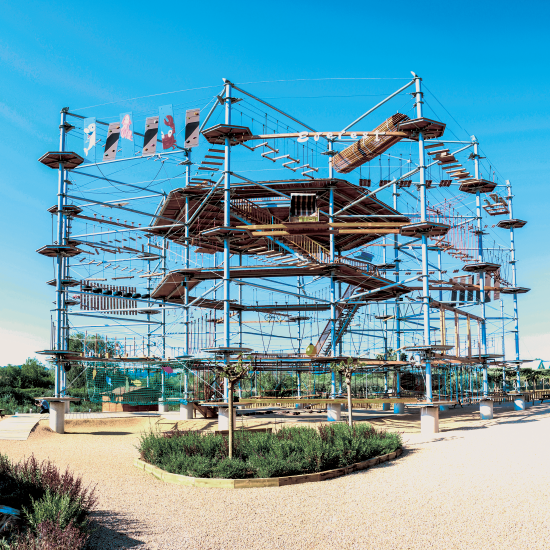 スポーツアトラクション『アスレチックタワー』＜事例資料進呈＞