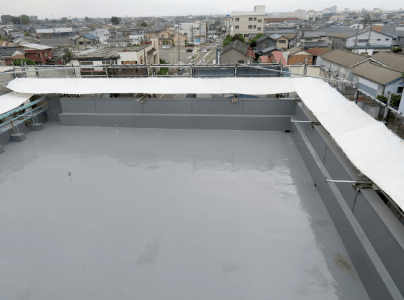 足場用傘『レイン棒』