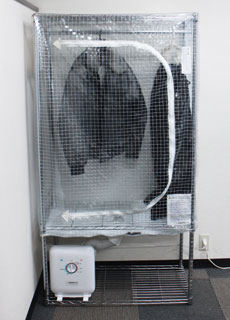 衣類乾燥BOX『Yoshizawa君』