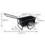 Aluminum Resin Container Trolley / Model Number M100AK-45NA