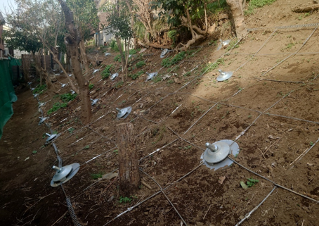 【景観配慮可能な斜面対策工法】土砂災害特別警戒区域での事例集