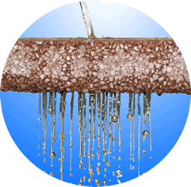 透水性コンクリート舗装「ＴＫトミコン」